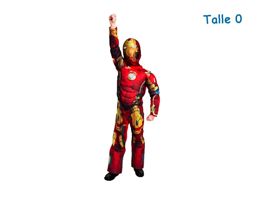 DISFRAZ TALLE 0 IRONMAN MUSCULOSO